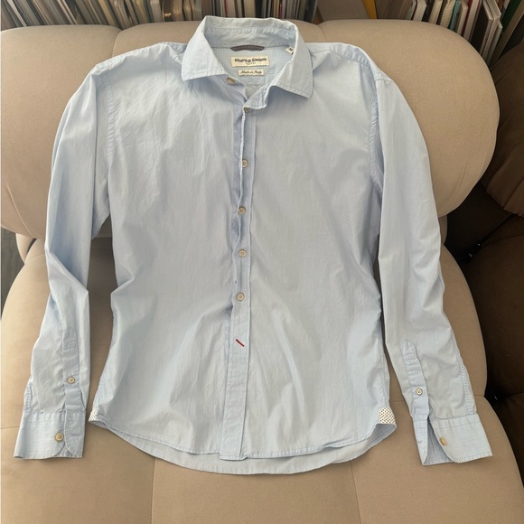 🩵Men Blue Shirt Size Medium🩵 - Picture 1 of 7